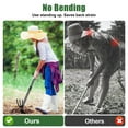 thumbnail image 7 of FENHRTVM Hoe Garden Tool, 45 Inch Garden Hoe Adjustable Long Handle, 2 in 1 Garden Hoe for Weeding, Stainless Steel Weeder Tool for Yard Long Handle, Gardening Hoe for Planting, Lossening, Digging, 7 of 7