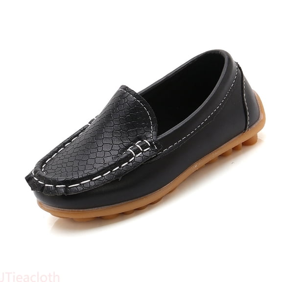 JTieacloth Boys Girls Loafers Dress Flats Slip-On Flat Shoes School Walking Flat Shoes,Sizes 7 Toddler