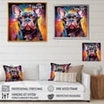 thumbnail image 4 of Designart "French Bulldog'S Festive Spirit I" Animals Dog Wall Art Prints, 4 of 7