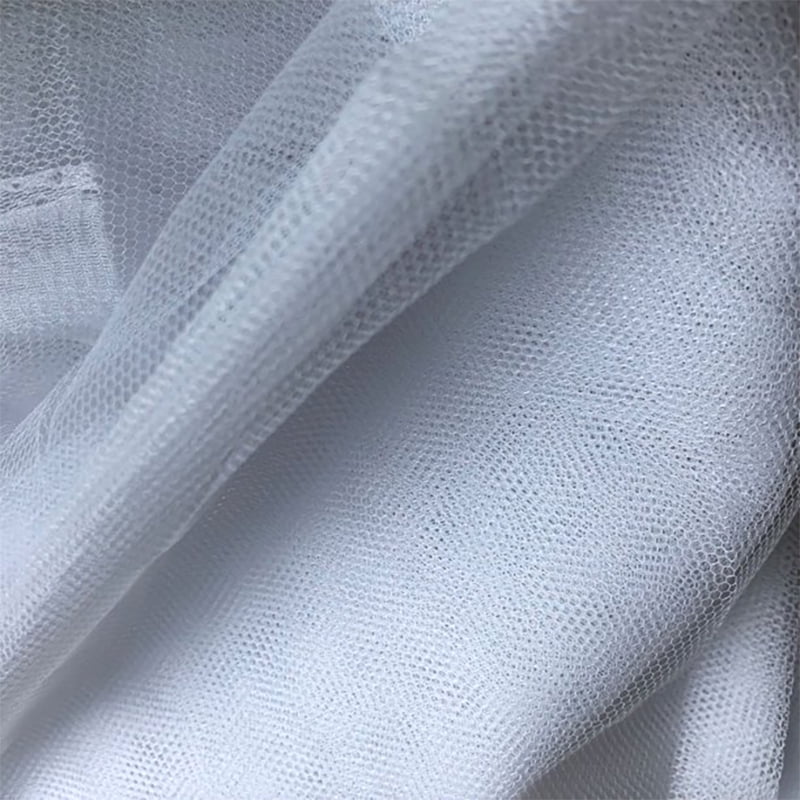 Indoor/Outdoor Mosquito Netting Curtain 63 in. x 108 in. White (2 Panel)
