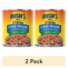 (2 pack) Bush's Chili Beans, Canned Pinto Beans in Mild Chili Sauce, 111 oz Can