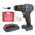 thumbnail image 2 of Cordless Drill Set 1500rpm 25 Torsion Settings Electric Power Drill Driver with LED Light, Forward and Reverse Switching, High and Low Speed Gear, Kit for Home Maintenance, 2 of 7