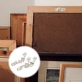 thumbnail image 2 of 50pcs Picture Frame Hangers Kit Double Hole Photo Frame Hanging Hooks Holders, 2 of 9