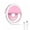 Pink, variant on Mini Selfie Ring Light,Rechargeable Portable Clip-on Selfie Fill Light with 36 LED for Photography and Videos, Girl Makes Up,Pink
