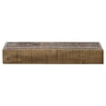thumbnail image 4 of Cal-Mil 166-3-99 Madera Reclaimed Wood Rectangle Plate Riser - 20 1/2" x 7" x 3 1/4", 4 of 6