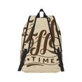 thumbnail image 7 of Easygd Coffee Time (2) Canvas Backpack: Stylish, Lightweight, and Versatile with Large Capacity and Adjustable Straps –, 7 of 7