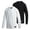 Black/White, variant on Southpole Boys Thermal Henley Shirt - Waffle Knit Warm Long Sleeve Boys Henley Shirt 2 Pack Casual Top
