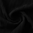 thumbnail image 5 of Olyvenn Long Sleeve Ribbed Knit Blouse for Women Dressy V Neck Business Casual Tee Tops Ruched Tunic Shirts Black S, 5 of 8
