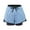 Blue, variant on KingShop Women Yoga Running Shorts 2 in 1 Workout Athletic Shorts with Pockets