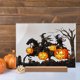 thumbnail image 5 of Decoración festiva de fantasma de calabaza de acrílico estéreo Fiudx para Halloween, 5 of 6