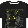 thumbnail image 3 of Pokémon - Pikachu Checkered - Youth Short Sleeve Graphic T- Shirt, 3 of 5