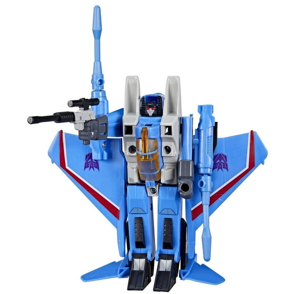 Transformers Toys Retro The Transformers: The Movie G1 Thundercracker Toy, 5.5-inch, Action Figure For Boys And Girls Ages 8 And Up