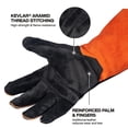 thumbnail image 3 of Guantes de soldadura Klein Tools MIG de cuero resistente a las llamas, 3 of 6