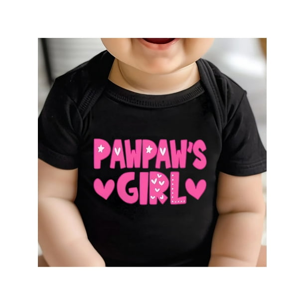 Baby Bodysuit Cotton Pawpaw'S Girl Hearts Print unisex infant , for outdoor