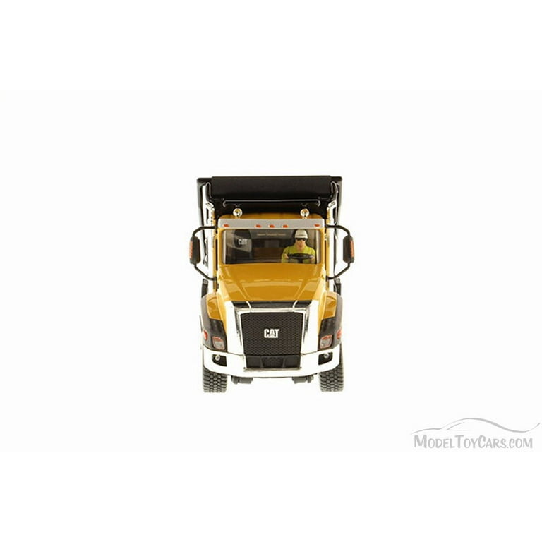 1/50 DM Caterpillar Cat CT660 Dump Truck Yellow and Black