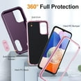 thumbnail image 2 of for Samsung Galaxy A14 5G Case, Samsung A14 5G Phone Case with Built in Kickstand, Shockproof/Dustproof/Drop Proof Military Grade Protective Cover for Galaxy A14 5G 6.6" Fuchsia/Pink, 2 of 14