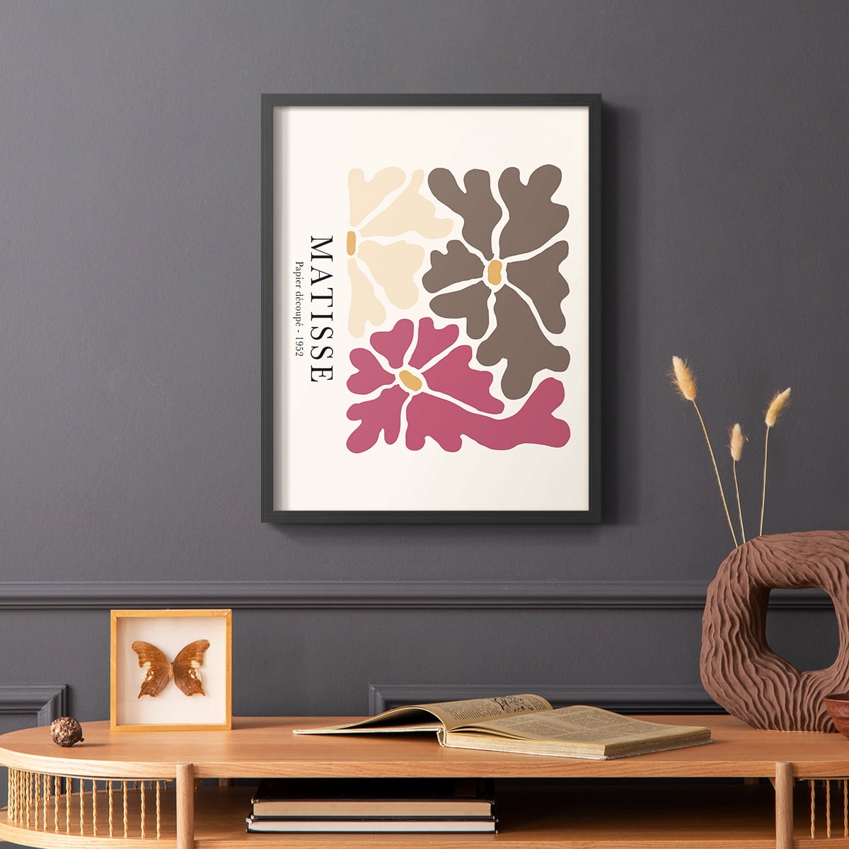 Matisse CCXLVIII in Solid Wood 16 x 20 Framed Print