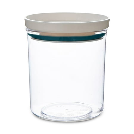 

2 PCS Food Container Kitchen Stackable Moisture-proof Grain Organizer Transparent Sealing Storage Holder with Lid Blue 350ml blue 350ml