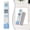B, variant on Clearance Under $3, 10 Pack Wood Pencils with Erasers, Printed Graphite Pencils, Smooth Writing Lead for Drawing and Sketching, Fun Stationery for Office and Home, 18cm(C)