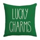 thumbnail image 2 of Decoración del hogar, decoración de habitaciones, decoración de paredes. Fundas de almohada del Día de San Patricio de 43 x 43 cm con tréboles verdes de la suerte, juego de fundas de almohada rectangu, 2 of 6