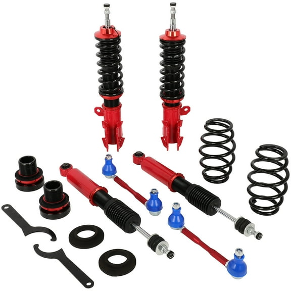 SCITOO Adjustable Damper Coilover Suspensions Shock Struts Kits Assembly Shocks Struts fit for Scion for xD 2008-2014