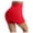 Watermelon Red, variant on OSOLU Women Yogas Seamless Scrunch Shorts Workout Shorts Gym Shorts Shorts 5 Sports Soft Tummy Control Workout Athletic Gym Bottoms Light Pink M