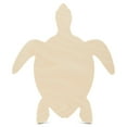 thumbnail image 1 of Turtle Wood Cutout 10 x 12 inches, Pack of 50 Wood Crafts Unfinished Sea Animal Cutout, Wooden Shapes for Crafts/Decor, by Woodpeckers, 1 of 7
