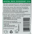 thumbnail image 2 of Crystal Natural Deodorant Wide Stick, Unscented, 3.5 fl oz, 2 of 2