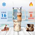 thumbnail image 4 of 40oz Dog Mom Tumbler - Leakproof Travel Coffee Mug with Handle - Cute Puppy Gift for Women Who Love Dogs - Double Wall Stainless, 4 of 7