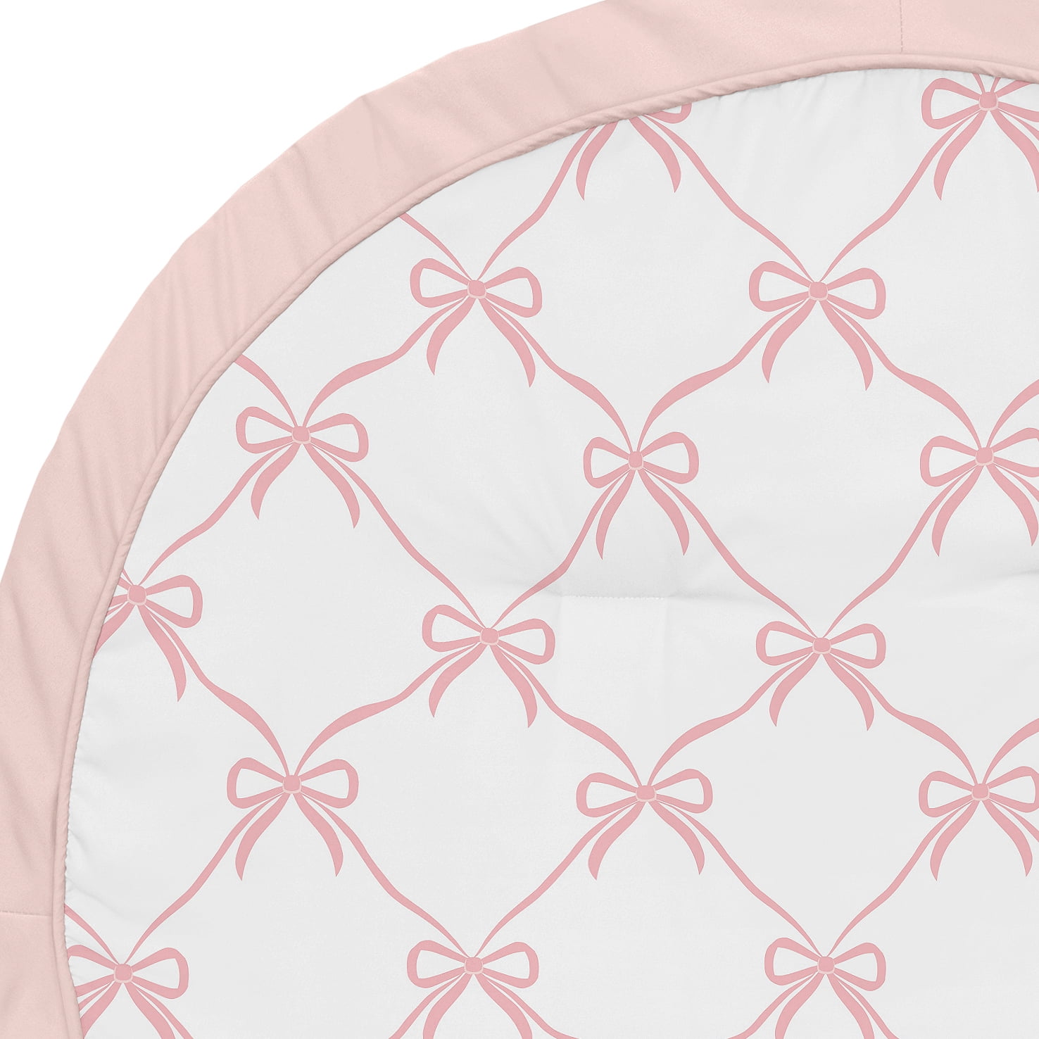 Sweet Jojo Designs Ballerina and Ballet Bows Girl Baby Tummy Time Play Mat
