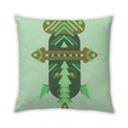 thumbnail image 1 of Ahgly Company Indoor Square Contemporary Throw Pillow, 18 inch by 18 inch, 1 of 5