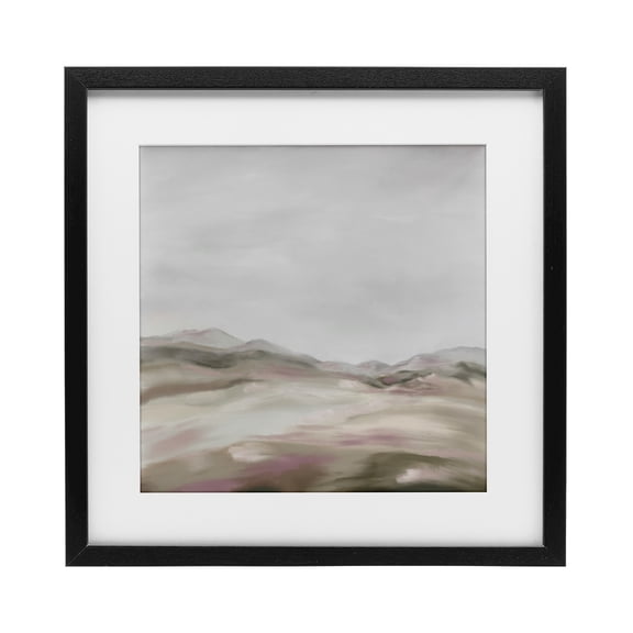 Stupell Industries The Vantage Point Landscape Black Framed Print Under Glass, design by J:L Design, 13 x 13