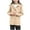Beige, variant on Youth Girls Waterproo𝖿 Rain Jacket Long Sleeve Windbreaker Zip Button Hooded Coats With Pockets Camping Coat For Teen Back-to-School Windproof Rain Jacket