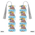 thumbnail image 2 of Kdxio Rainbow Animals on Noah's Ark Print Metal Tassel Bookmarks,Perfect Gift for Art Lovers and Bookworms Metal Bookmarks for Women, 2 of 8