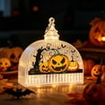 thumbnail image 5 of AUNVITO Halloween Lighted Hanging Ornament Pendant, LED Glowing Spooky Decoration for Home Indoor Outdoor Party Festival Decor, 1pc, 5 of 6