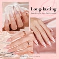 thumbnail image 2 of Dip Powder AZUREBEAUTY Nude Pink 56 g, decoración de uñas natural, 2 of 6