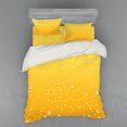 thumbnail image 2 of Ambesonne Yellow Bedding Set 3 Pcs, Ombre Like Beer Glass, Twin XL, Yellow, 2 of 3