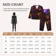 thumbnail image 6 of Lsque Five Nights At Freddy'S Pattern Long Sleeve Pajama Set for Women - Soft 2-Piece Sleepwear and Loungewear Set with Pockets, Comfy Nightwear, 6 of 8