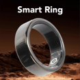thumbnail image 2 of Smart Health Tracker Ring Temperature Tracking Pedometer IP68 Waterproof Fitness Ring for Sleeping Size 10 Dark Cyan, 2 of 4