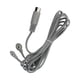thumbnail image 1 of Electrodos Alambre de Plomo, Cuidado de Salud Portátil Electrodos Cable de Alambre 8.2 Pies 2 MasAJE de Conector Snap para La Mácina Masajeadora, 1 of 7
