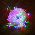 thumbnail image 2 of Guirnalda de luces LED para exteriores, resistente al agua, 220 V, 5 m, 10 m, 40/100 LED, para decoración de fiestas de Navidad, bodas, cumpleaños, 2 of 4