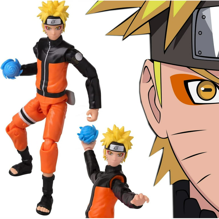 Bandai Naruto Shippuden Naruto Uzamaki Saga Mode Anime Heroes 15 cm  Multicolor