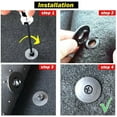 thumbnail image 4 of Universal Car Floor Mat Clips, Carpet Holder Clips, Car Carpet Buckle, Universal Carpet Clip, Automobile Carpet Retainer for Non-Slip Car Floor Mats, 10 Pcs, 4 of 5