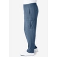 thumbnail image 2 of KingSize Men's Big & Tall Lightweight Jersey Cargo Sweatpants, 2 of 5