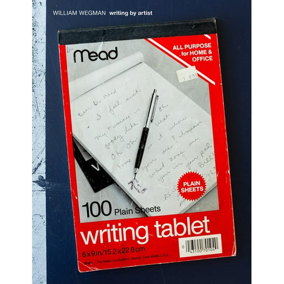 William Wegman: Writing by Artist, (Paperback)