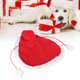 thumbnail image 1 of Disfraz De Navidad Para Mascotas Capa De Poncho, Disfraz De Santa Gato Navidad Ropa De Mascotas Naves De La Capa De Perros, Atuendo De Sombrero Rojo De Cachorro De Año Nuevo, 1 of 7