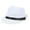 White, variant on GHSOHS Hats Cowboy Hat Silk Bonnet Beanie Adult Hats Beanies Fashion Berets In Wide Brim Hats for Summer Sunshine Beach Trip Ivory and Brown Bucket Hats Baseball Cap Khaki Sun Hats Cowgirl Hat