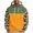 Orange, variant on Men's Hoodies 4XL Big and Tall Camo Leisure Pullover Return Ancients Printed Sports Hooded Sweatshirts