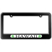 Hawaii Love - Turtle - Hibiscus License Plate Frame
