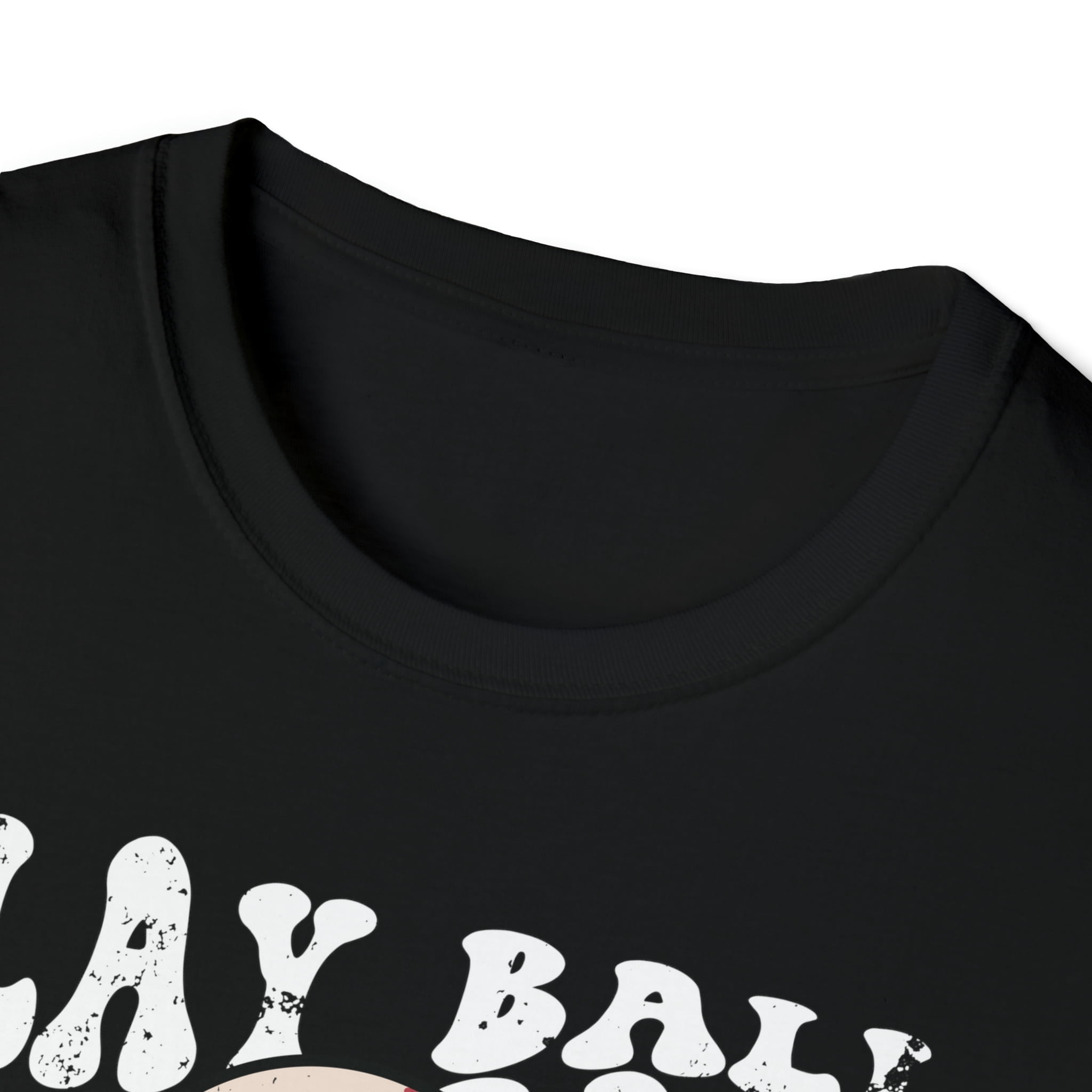 Play Ball Game, Gildan Unisex Softstyle Shirt, Baseball Graphic Tee, S-3XL
